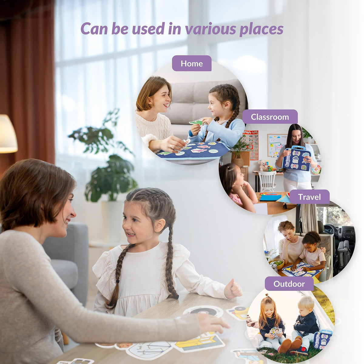 CHEFAN bingo figures support rhythm, memory, and group storytelling activities.