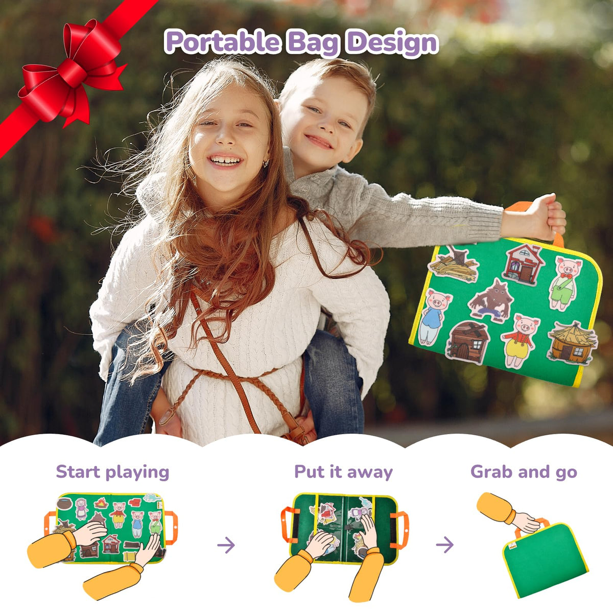 CHEFAN preschool activities kit fosters focus during quiet time