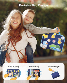 CHEFAN Soft felt material is kid-safe and easy to clean.