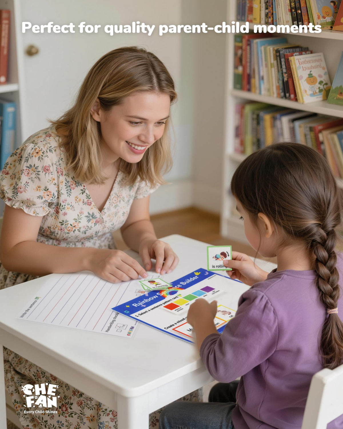 CHEFAN soft felt word pieces are tactile and versatile for therapy and centers.