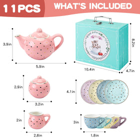 CHENP.HMC porcelain set is BPA- and lead-free for safe use
