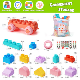 Chenxuanbro Montessori construction set; encourages DIY building and spatial thinking