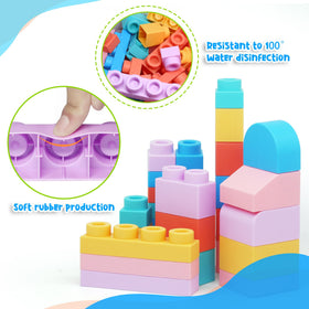 Chenxuanbro portable storage blocks; travel-friendly kit for on-the-go fun