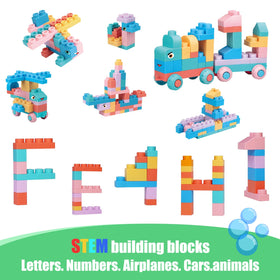 Chenxuanbro toddler playing with blocks promotes problem-solving and coordination