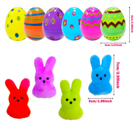Cherislpy colorful Easter eggs decor for spring tables and shelves