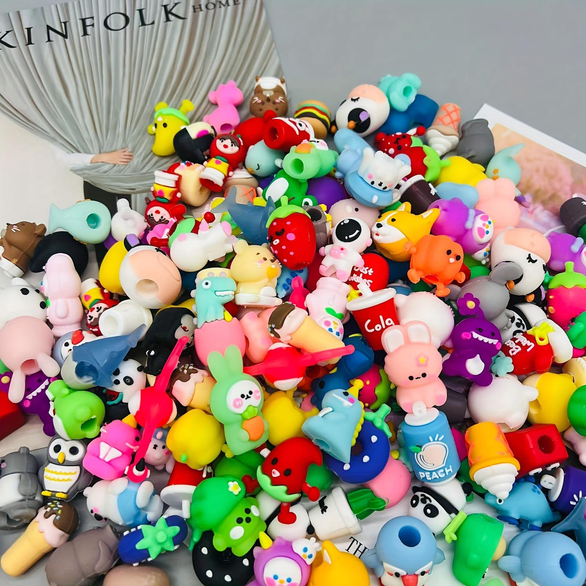 Cherislpy educational capsule toys set promotes pretend learning