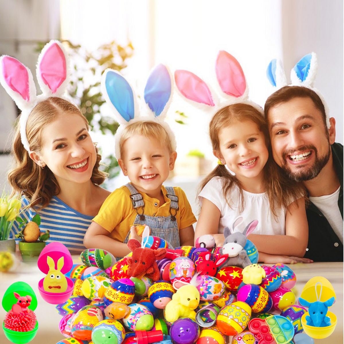 Cherislpy eggs contain squishy toys offering satisfying squeezes