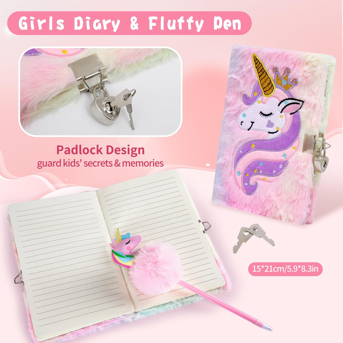 Cherry Tale headband eyemask purse, coordinated unicorn accessories for pretend play