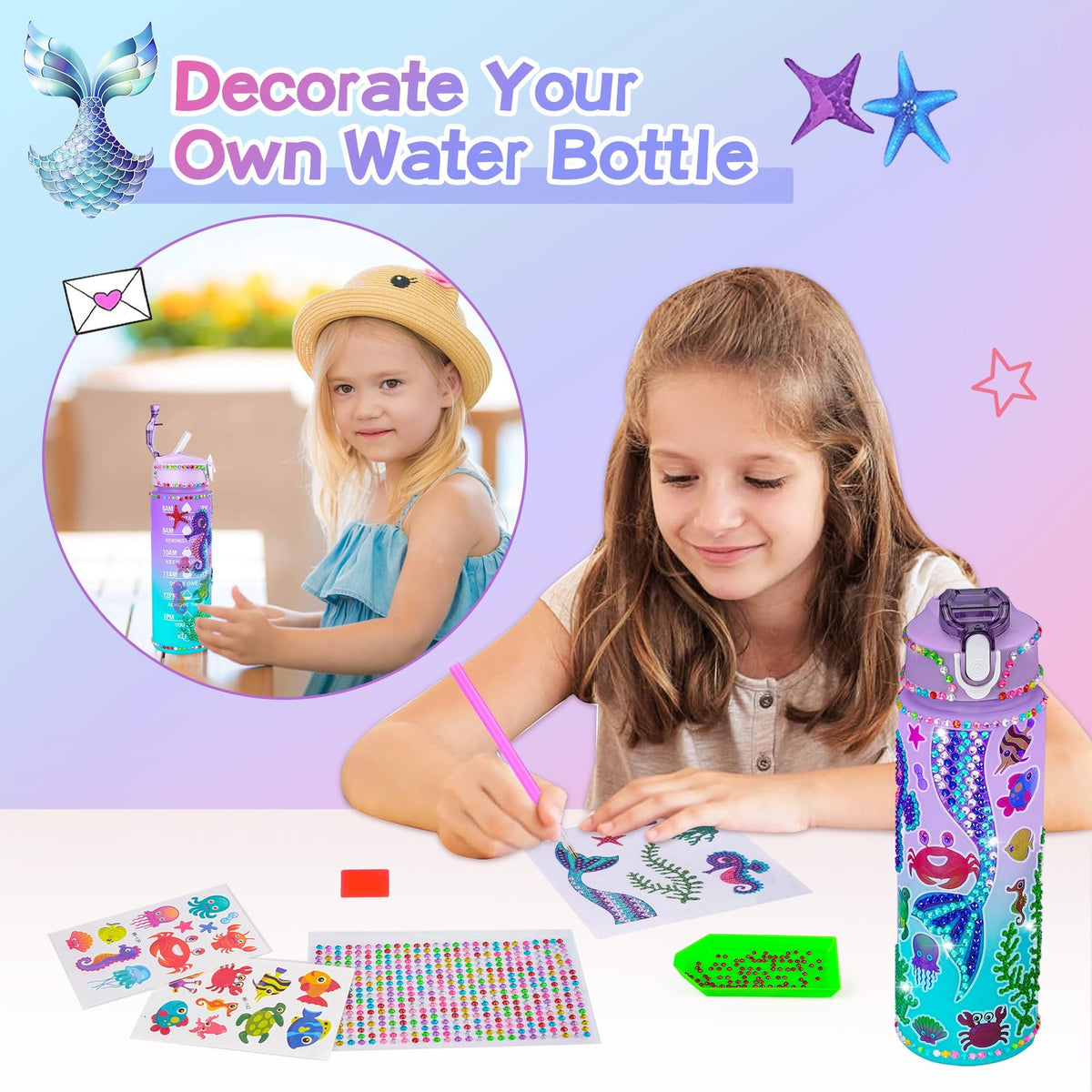 Cherry Tale Mermaid locked diary with pen guards sweet memories