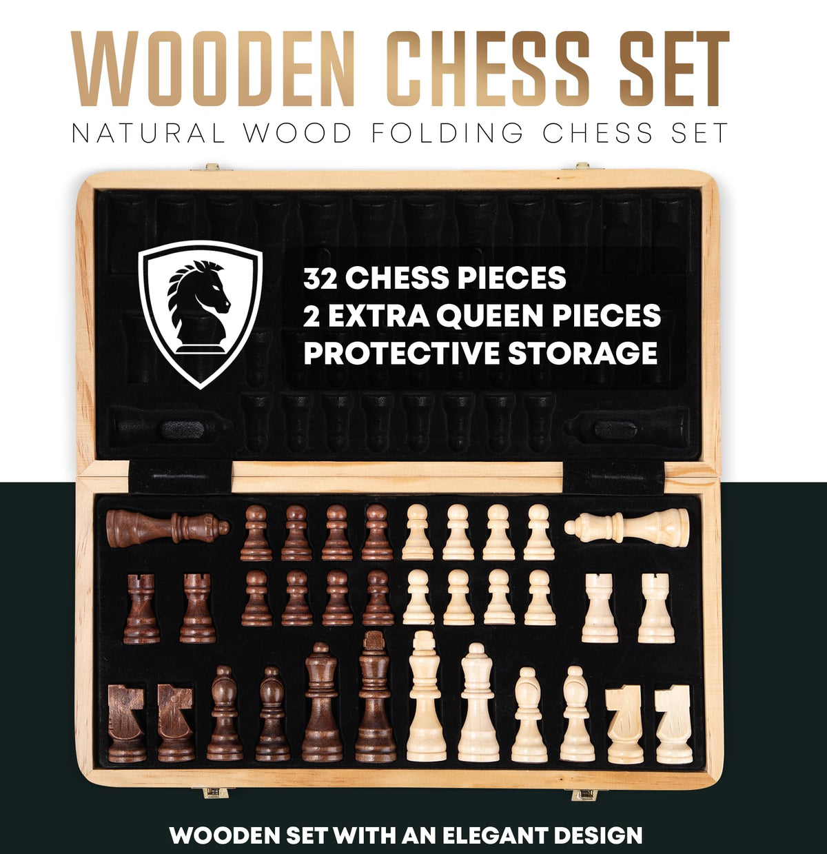 Chess Armory extra queen pieces for game variety