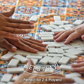 CHH 2322 dominoes shown during a casual family game night