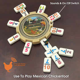 CHH durable numeral tiles with crisp numbers for easy reading during play.