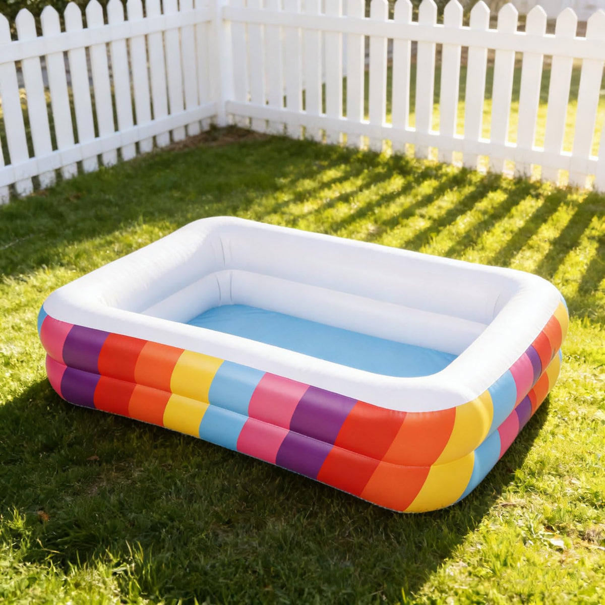 CHICLIST 74-inch pool offers roomy space for multiple kids.
