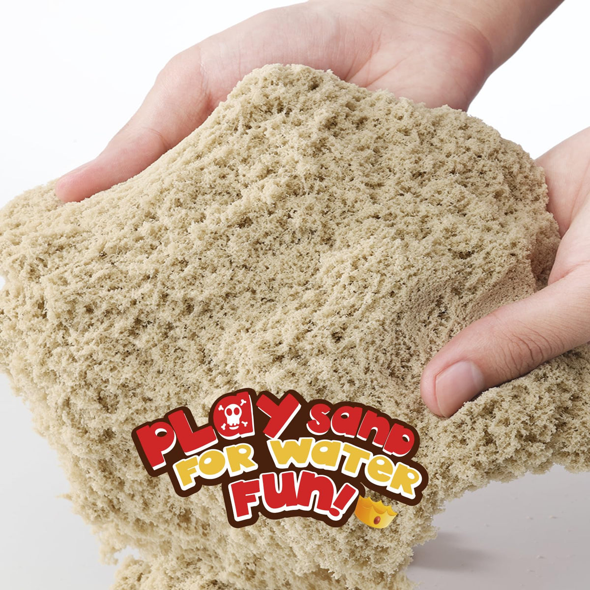 Chico Land sensory sand for underwater play enhances tactile exploration.