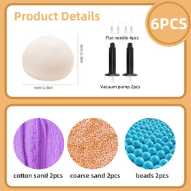Chicooan stress balls cotton-sand-fill offer soft grip for relaxing moments.