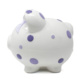 Child to Cherish nursery decor and gift-worthy piggy bank.