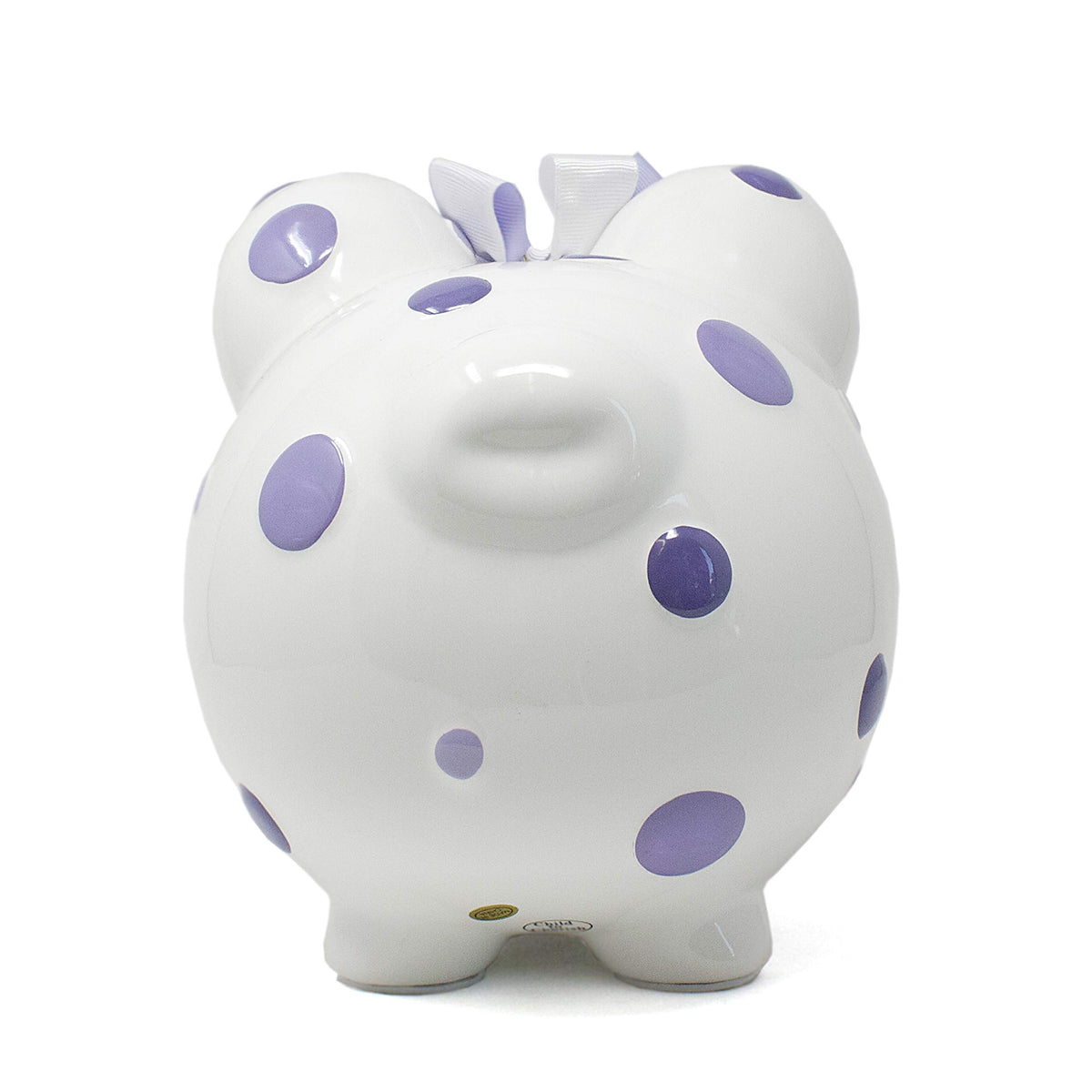 Child to Cherish removable bottom stopper keeps coins secure.