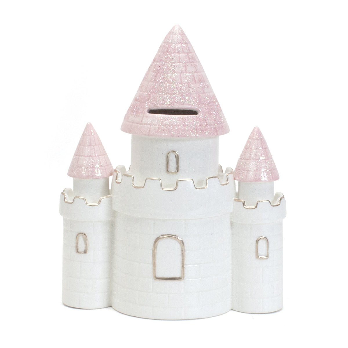 Child to Cherish safe kid-friendly piggy bank with rubber plug to keep coins secure