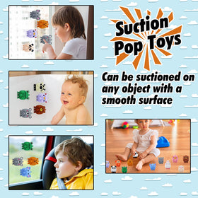 ChildFun Animal Pop Toy dogs for fine motor engagement and portable fun.