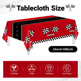 Childom racing car plates 7 inch ideal for snack portions at birthdays.
