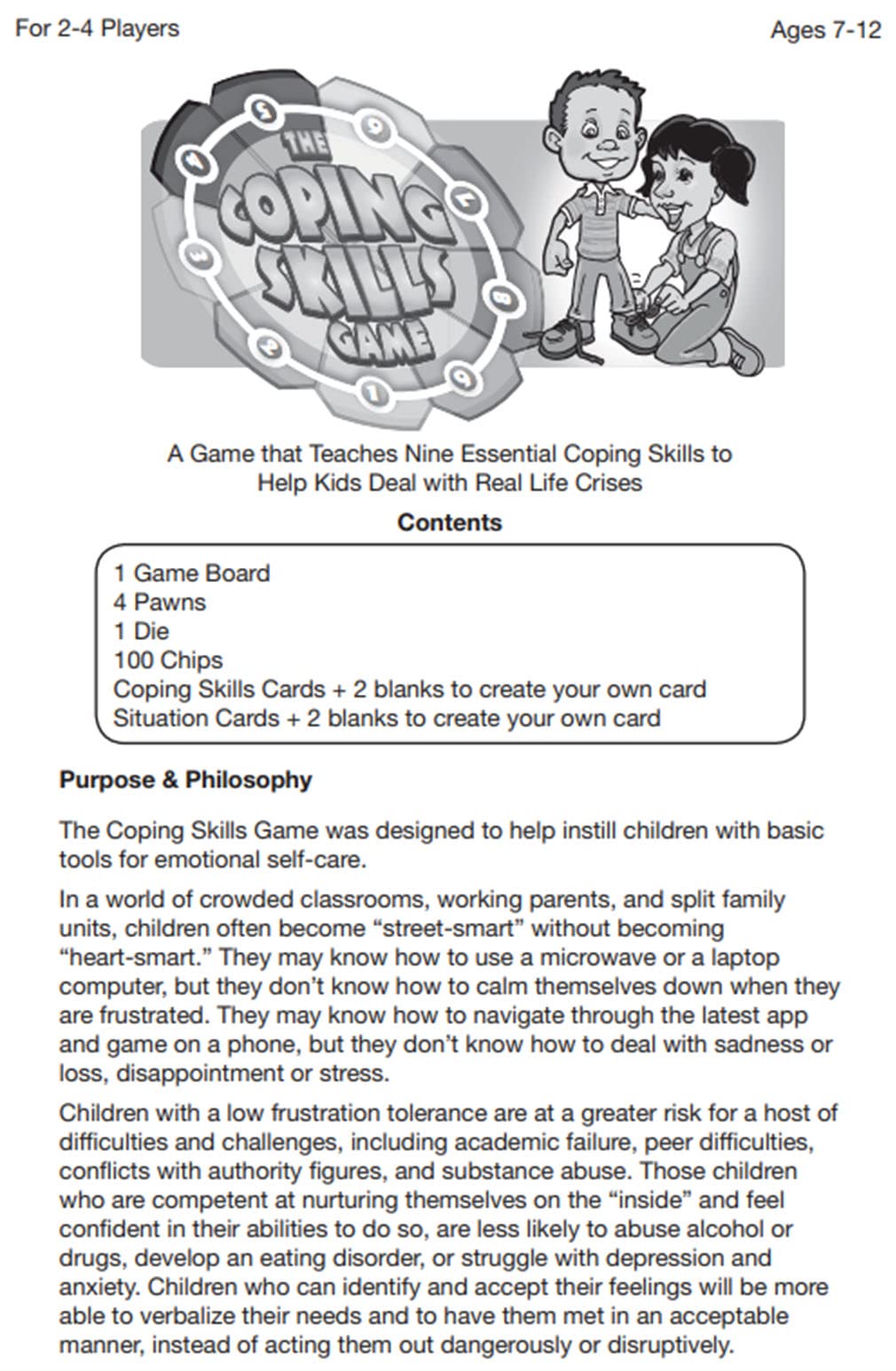 Childsplay Coping Skills Game players-2-4 in action promoting emotional regulation.
