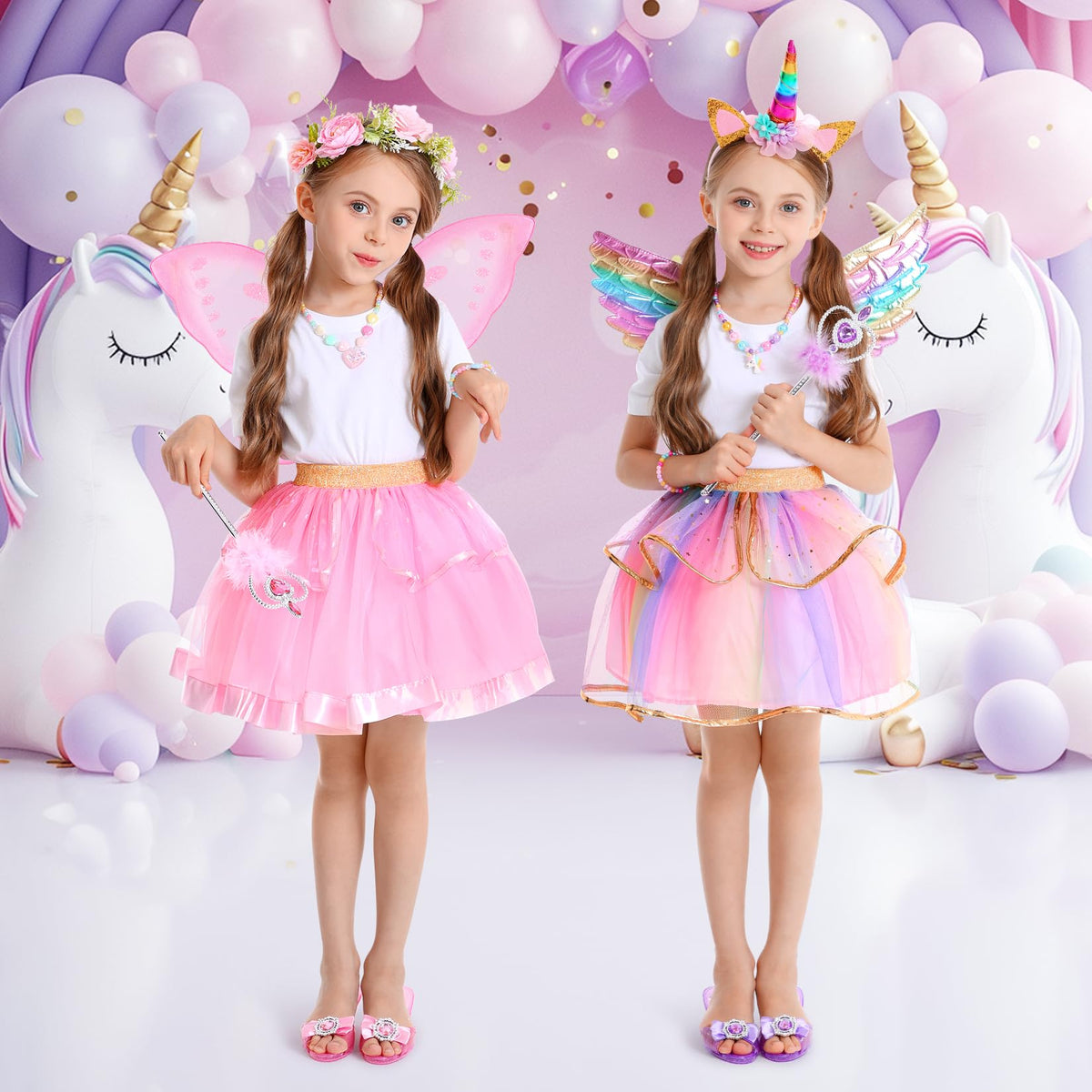 Chillife princess shoes provide grip and sparkle for confident steps.