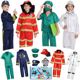 Chillife firefighter costume for toddlers ready for imaginative role play.