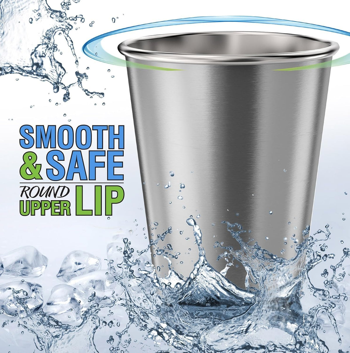 CHILLOUT LIFE BPA-free stainless cup, safe for juice and milk.