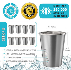 CHILLOUT LIFE silicone-lids cup for kids, secure lid for mess-free sipping.