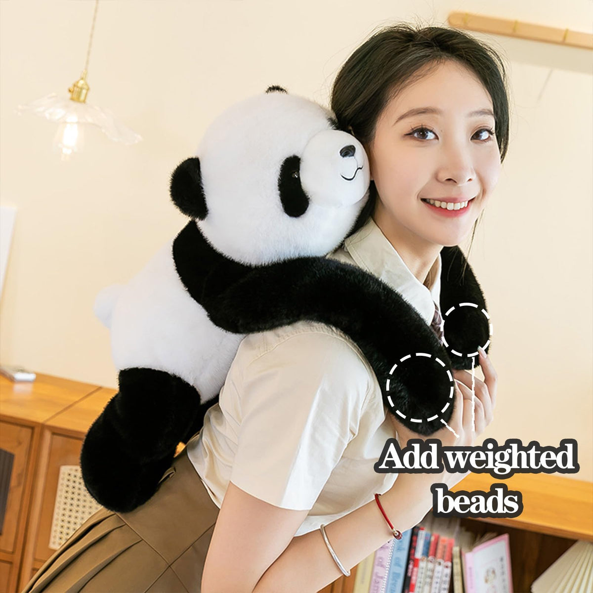 Chilsoby Panda 17.7-inch plush offers a warm, comforting companion