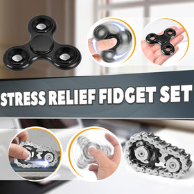 Chilvil 3-in-1 fidget spins, clicks, and slides for versatile sensory engagement