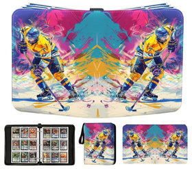 CHIMORY hockey card binder 900 pockets offering large capacity for collecting and organizing