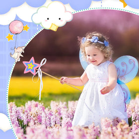Chinco Star Princess Wands Kit – a versatile party craft starter for kids.
