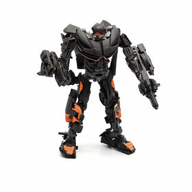 Chingbor deformation robot toy child playing helps develop fine motor skills.