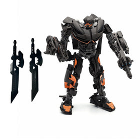 Chingbor deformation robot toy gift-ready packaging and portable design.