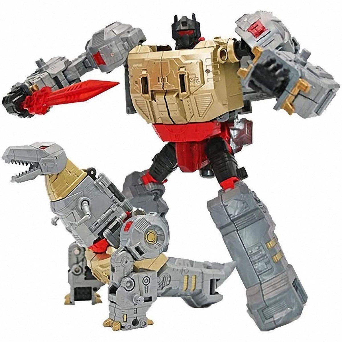 Chingbor 5-in-1 transform showing quick robot to mega figure transformation