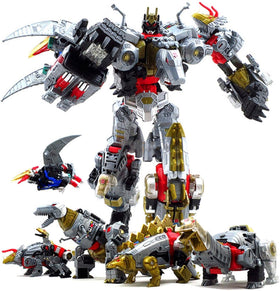 Chingbor deformation toy combiner in assembly mode for imaginative play