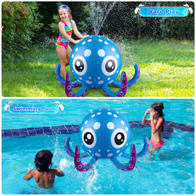 Chiozgi sprinkler made from PVC-safe material for durable outdoor fun.
