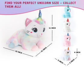 Chirpy Chums Dreamy Caticorn mint kitten for gentle hugs