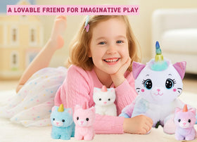 Chirpy Chums Dreamy Caticorn story QR code for interactive play