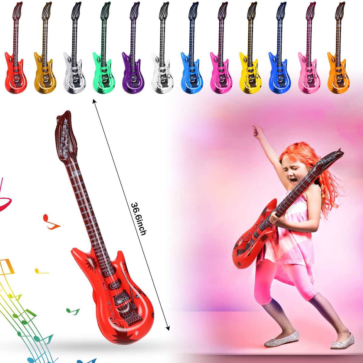 Chitidr 80s theme set elevates birthday and carnival decorations