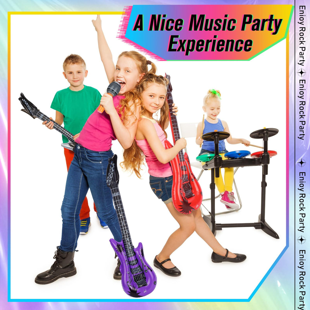 Chitidr party decoration set offers easy-to-use, reusable decor for gatherings.