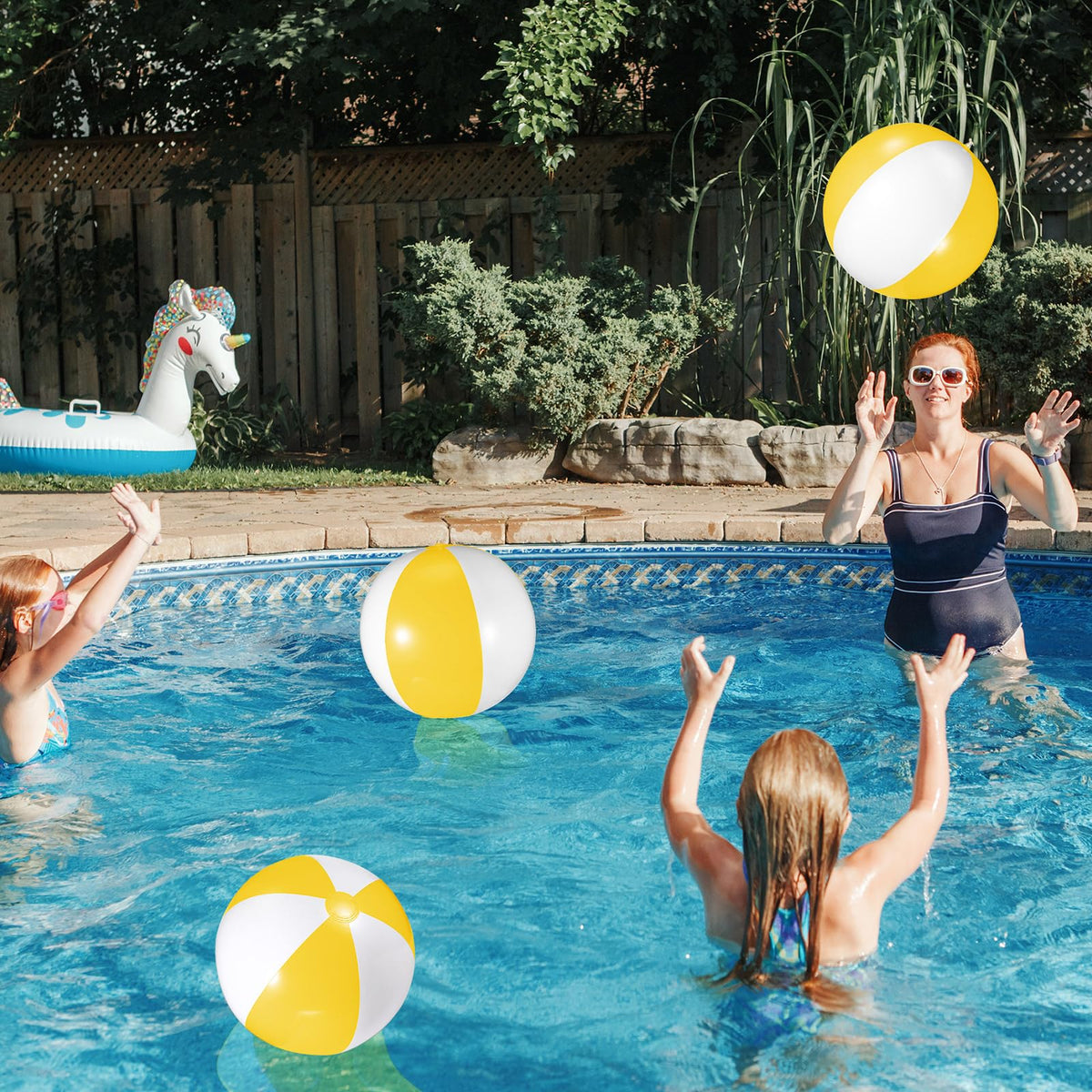 Chitidr summer games ball versatile for beach pool and yard activities.