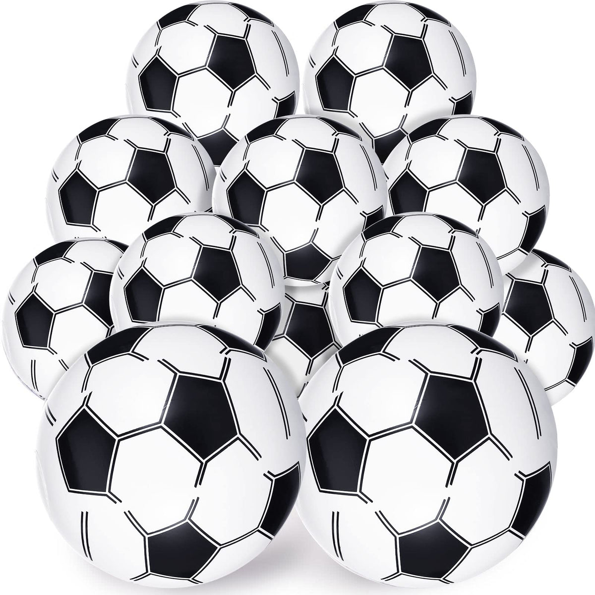 Chivao 16-inch soccer beach ball pack for lively pool games and outdoor fun.