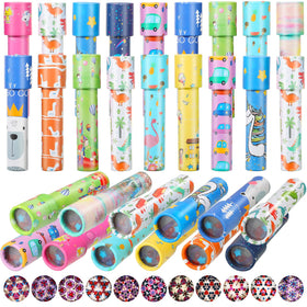 Chivao 30-pcs classic kaleidoscopes, colorful patterns spark kids' exploration and visual curiosity