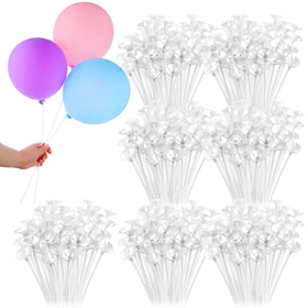 Chivao 600pcs sticks with cups for secure balloon mounting and easy setup.