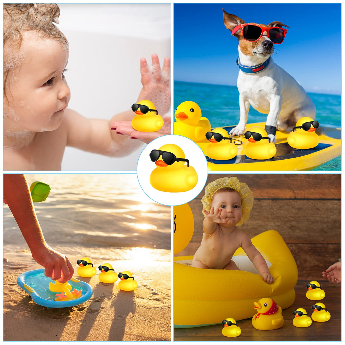 Chivao baby shower gift duck brightens gift bags.