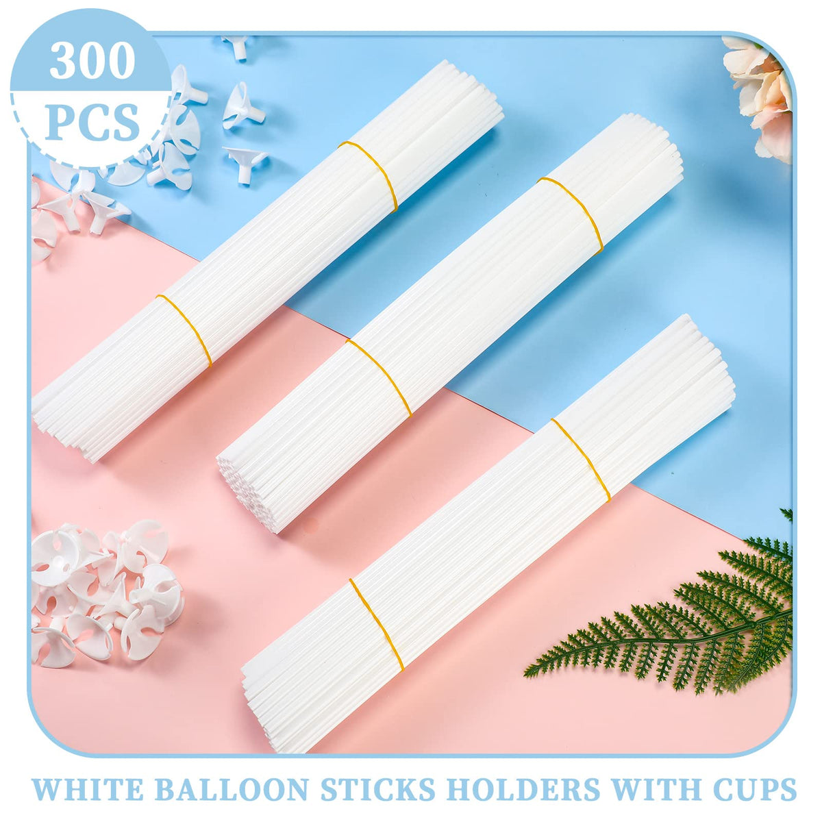 Chivao balloon holder sticks pair with balloons for quick DIY decor.