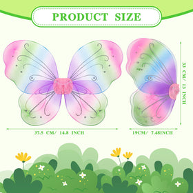 Chivao butterfly wings with backpack-style straps for easy wear