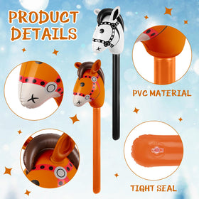 Chivao colorful inflatable horse stick adds fun to any outdoor event